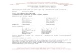 2008 Mayor & Council Re-Organization Minutes, Borough of Englewood Cliffs, NJ