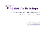 Drishya Facilitators Workshop Documentation