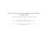 The Contra-Sandinista War: 1981-90 a Case Study in Narco-Terrorism