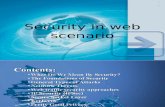 Security in Web Scenario