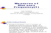 Measures of Disease Frequency 0903_gaohongcai(1)