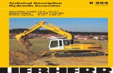 Technical Description Hydraulic Excavator Operating Weight 19,2 – 21,7