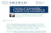 Context of Vulnerability: A New Paradigm in Oncology Drug Development