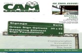 CAM Magazine October 2008 – Metals/Steel, Signage