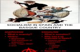Socialism in Spain and the Basque Country