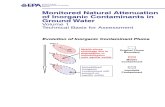Monitored Natira; Attenuation of Inorganic Contaminants in Ground Water - Vol 1