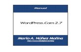 Manual WordPress.com 2.7