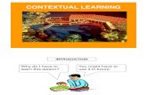 Contextual Learning [Compatibility Mode]