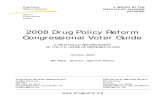 2008 Drug Policy Reform Congressional Voter Guide