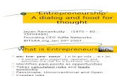 Entrepreneurship: Food for Thought - Jayan Ramankutty