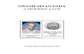Swami Sivananda-A Modern Sage