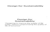 Lecture 7 Design for Sustainability