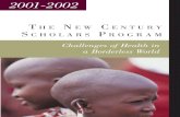 Fulbright New Century Scholars Program 2001- 2002