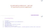 3  Initialization and Communication
