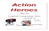 ELA-Grade 6 Action Heroes