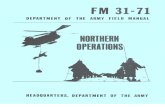 Army - fm31 71 - Northern Operations