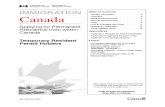 Canada Immigration Forms: 5527E