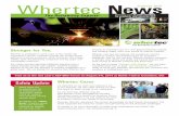 Whertec news summer 2014