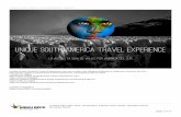 Unique South America Travel Experience (Spanish)