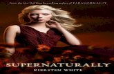 Kiersten white paranormalcy, 02 supernaturally