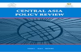 Central Asia Policy Review