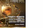 The Skiddaw Hotel Festive Season 2015/2016