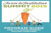 Farm to Institution Summit Program Guide