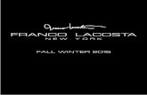 Franco lacosta fall winter 2015 lookbook