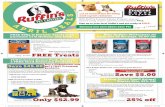 Ruffin's Pet Centres April 2015 Flyer