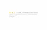 Free Range Learning in Elementary Education 4.3.15 Presentation