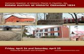April 24-25 2015 Oakwood Estate Auction in Fayette Mo.