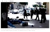 Cops killing a disobedient  homeless man