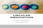 Service portfolio april 2015 circular innovation