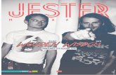 Jester Magazine - Wooden Wisdom (Elijah Wood & Zach Cowie) Cover