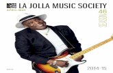 La Jolla Music Society Season 46, Program Book April - May
