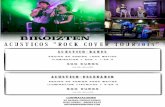 Dossier BIKOIZTEN ACUSTICOS - ROCK COVER TOUR 2015 -
