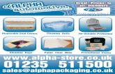Alpha Automotive Catalogue 2015 - Purchase Direct Approved Supplier