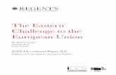 Occasional Paper 15 - The Eastern Challenge to the European Union