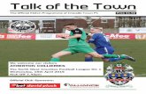 Cheadle Town v Atherton Collieries Football Programme15 04 15