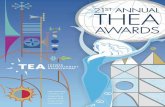 2015 TEA Thea Awards Program
