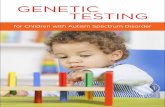 Genetic Testing for Children with Autism Spectrum Disorder