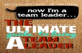 The Ultimate Guide To Being A Team Leader