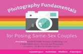 Photography Fundamentals for Posing Same-Sex Couples