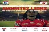 Emirates Lions vs Toyota Cheetahs 25 April 2015