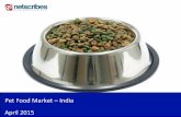 Market Research Report : Pet food market in india 2015 - Sample