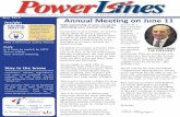 May 2015 PowerLines Newsletter