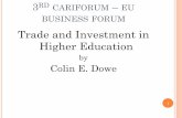Trade and Investment in Higher Education