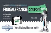 The Franklin Shopper - Frugal Frankie Coupons - May 2015