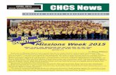 CHCS Newsletter April 2015 Missions Week