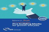 EPP Group Position Paper: Five building blocks for  growth and jobs